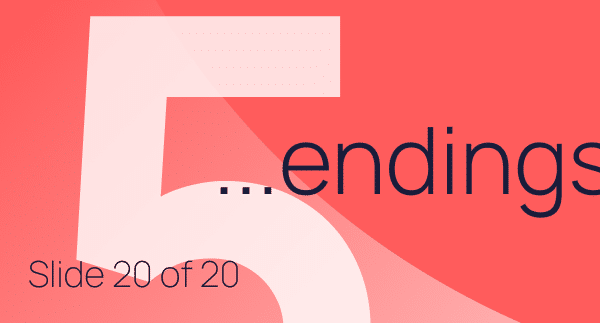 How to end a PowerPoint presentation | Last slide of presentation