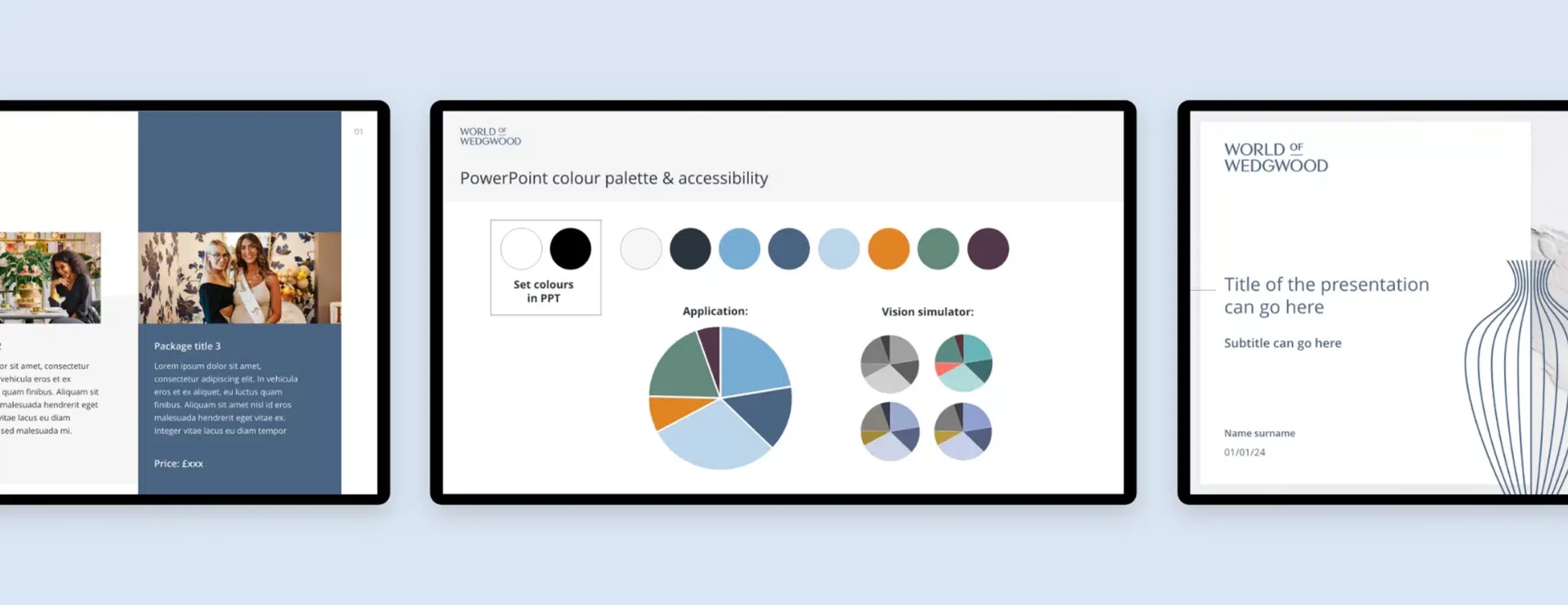 PowerPoint template layouts