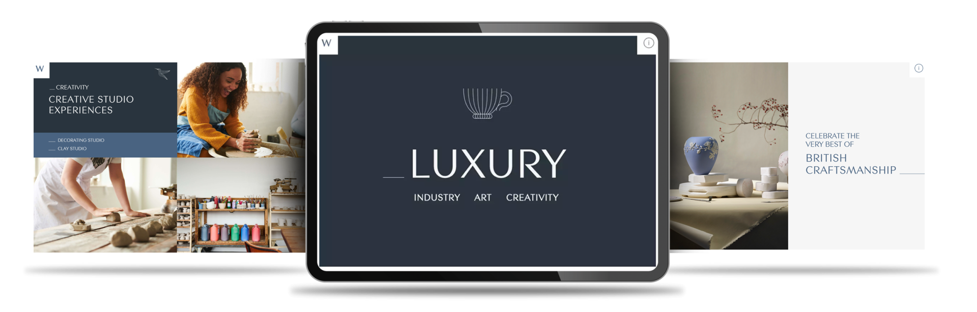 Wedgwood ipad visuals