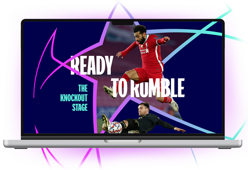 UEFA Champions League presentation design