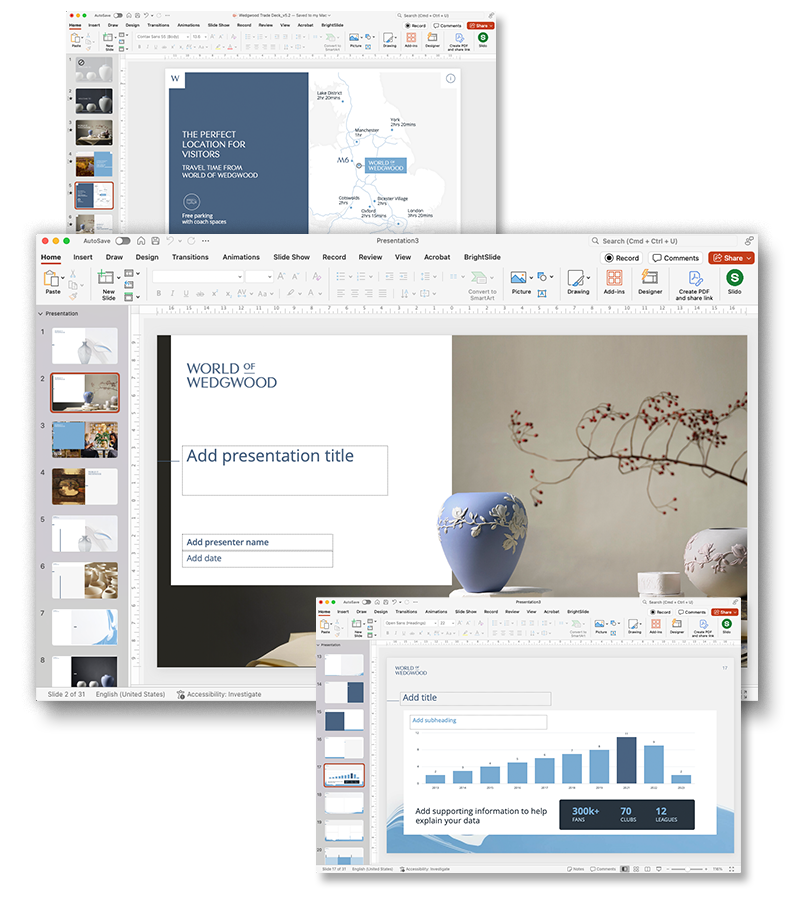 Wedgwood PowerPoint template