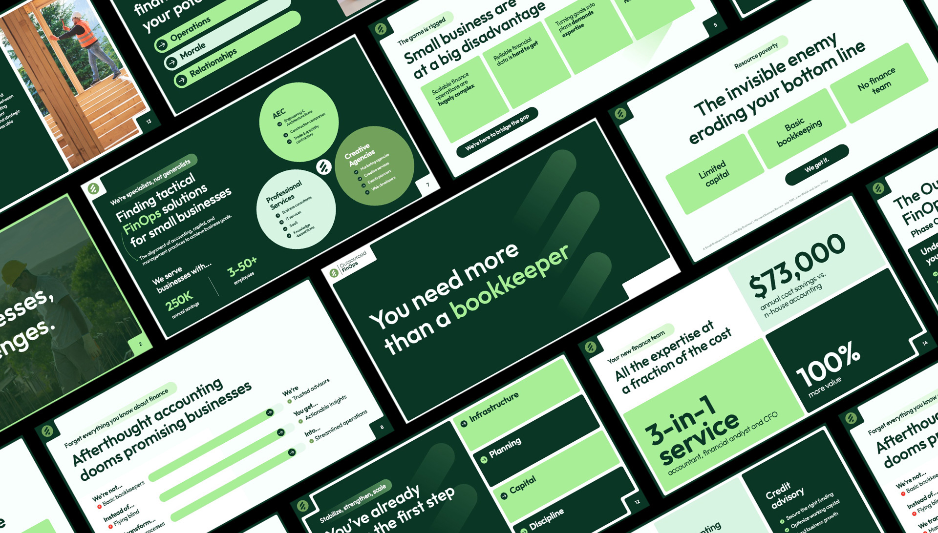 Pitch deck design