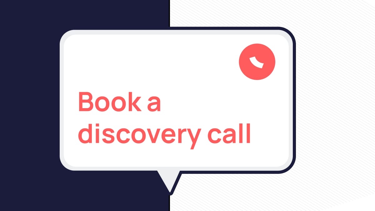 book a discovery call when choosing a pitch deck design agency