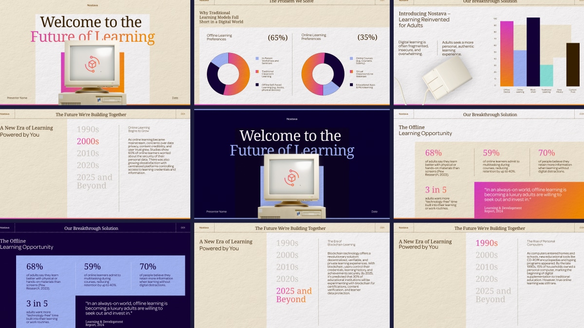 pitch deck design example