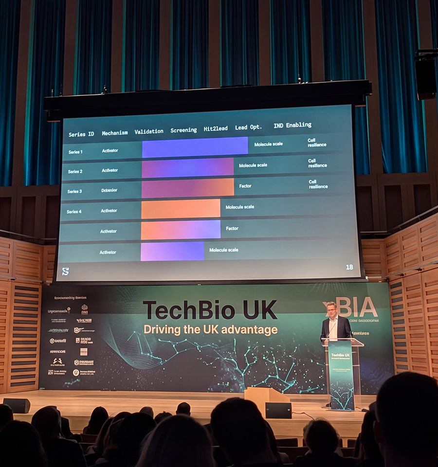 biotech pitch deck at TechBio UK